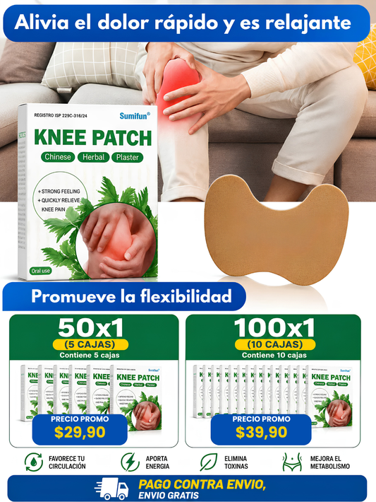 50X 1 PARCHE ARTICULACIONES RODILLA OFERTA 50 X 1 MEGA PROMOCIÓN