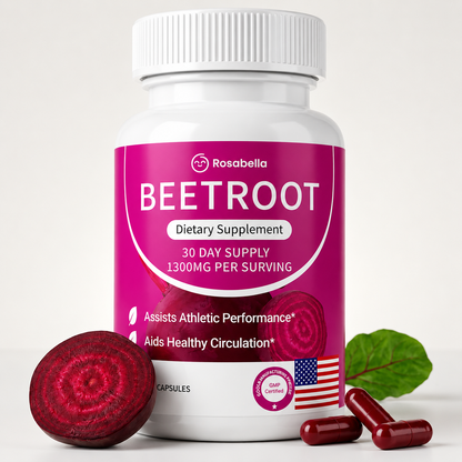 Rosabella™ Beetroot 1300mg (60 Cápsulas)