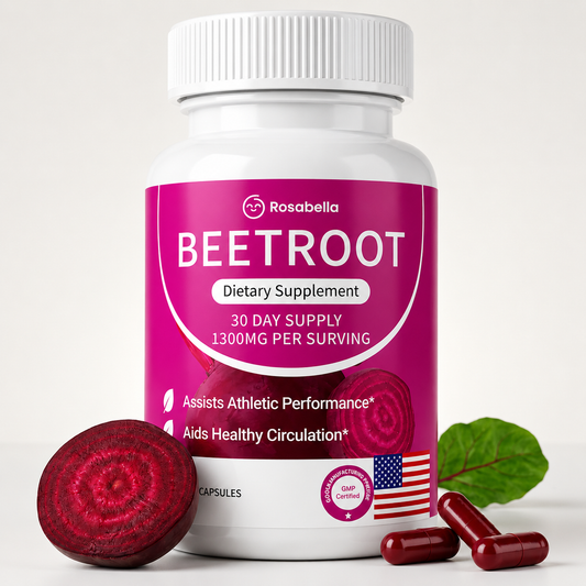 Rosabella™ Beetroot 1300mg (60 Cápsulas)