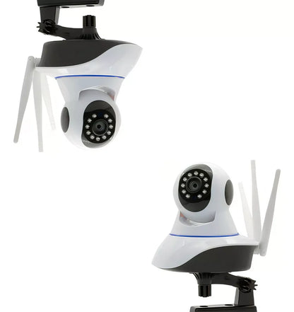 Cámara de Seguridad 360° con antenas